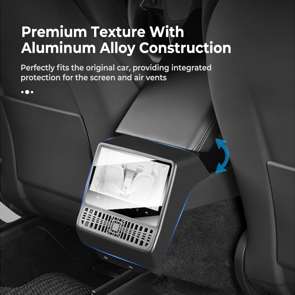 Tesla Model 3 Highland / Model Y Juniper Rear Seat Display & Air Vent Protective Cover