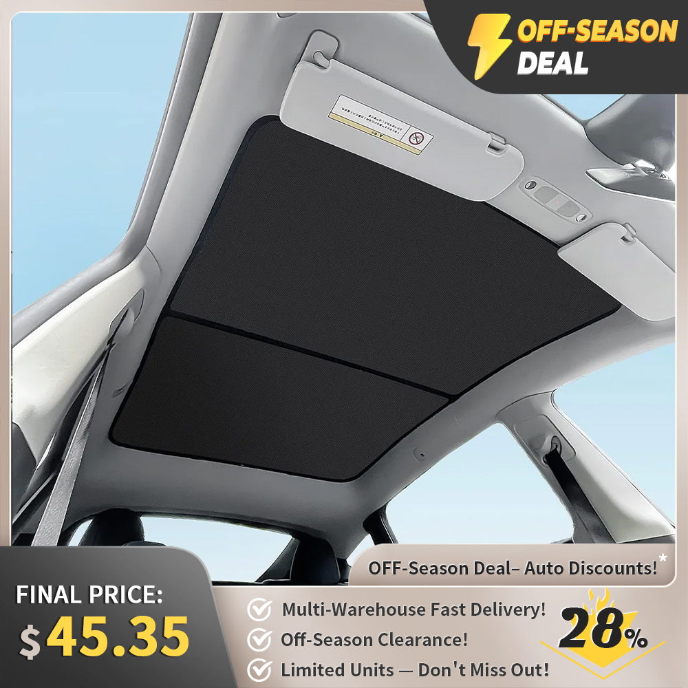Sunroof Sunshades – Model 3/Y