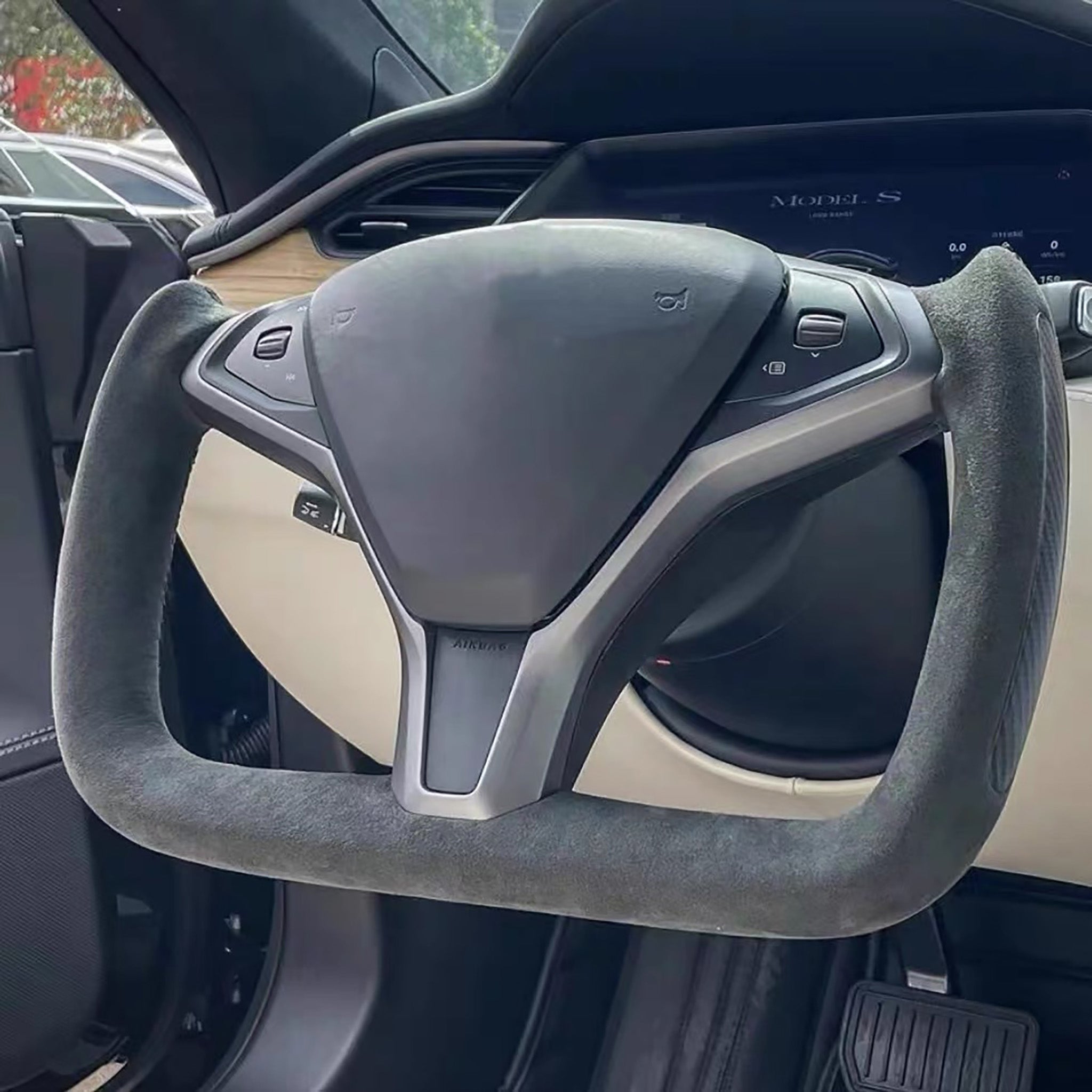 Tessgo Yoke Steering Wheel for Model S & Model X (2012–2020)