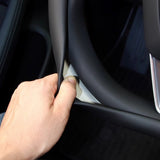 Premium Ventilated Steering Wheel Cover for Tesla Model Y L 2026+