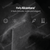 Alcantara Removable Seat Belt Cover for Model 3/Y/S/X/Cybertruck - T-Launch