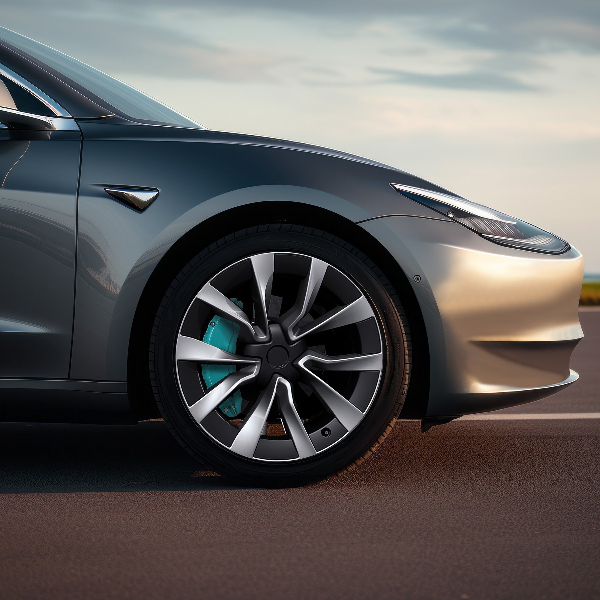 Tessgo 2024+ Model 3 Highland Brake Caliper Covers (4Pcs) for Tesla
