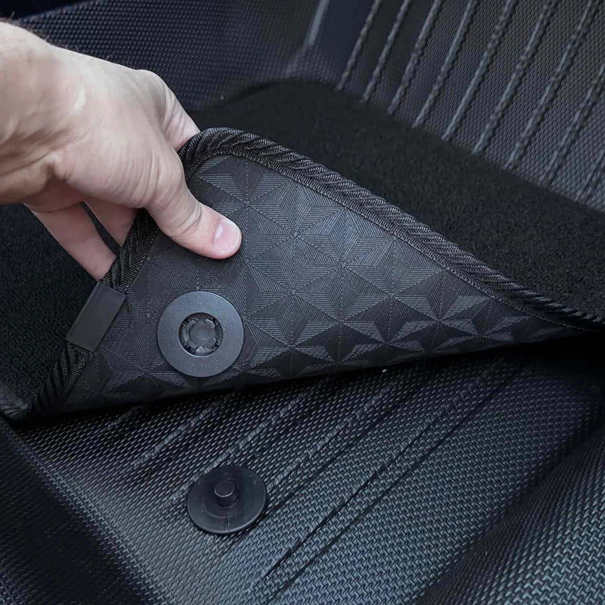 TPE All-Weather Floor Matsfor Tesla Model Y Right-Hand Drive