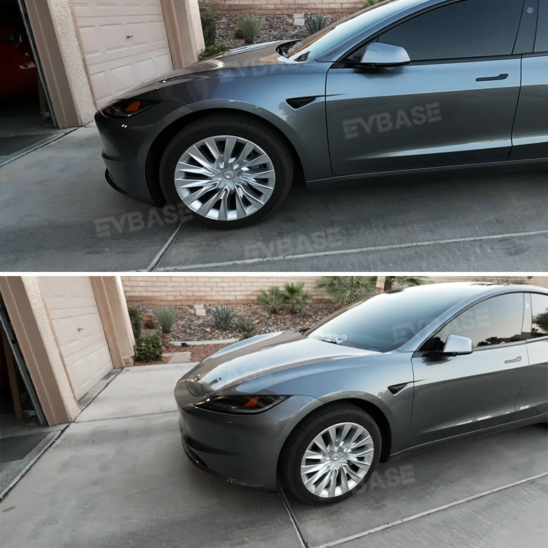 Tessgo 18" Nova Style Dual-Color Wheel Covers for Tesla Model 3 Highland