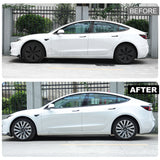 Tessgo 18" Nova Style Dual-Color Wheel Covers for Tesla Model 3 Highland