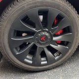 TESSGO Model 3 18 inch Überturbine Wheel Cover For Tesla 3 18inch Aero Wheel Caps Matte 4PCS