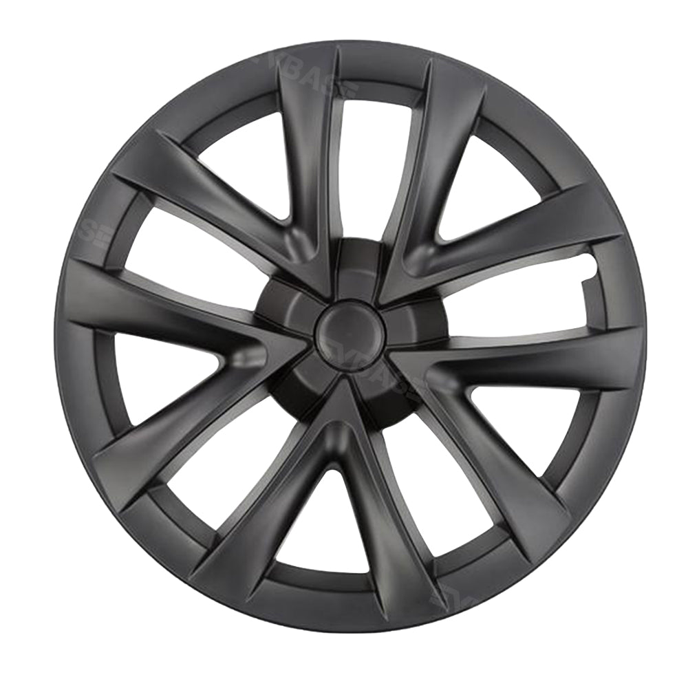 Tessgo Tesla Model 3 Wheel Cover 18 inch Sport Model S Plaid Version Arachnid Wheel Cap 4PCS Matte 2017-2023 Year