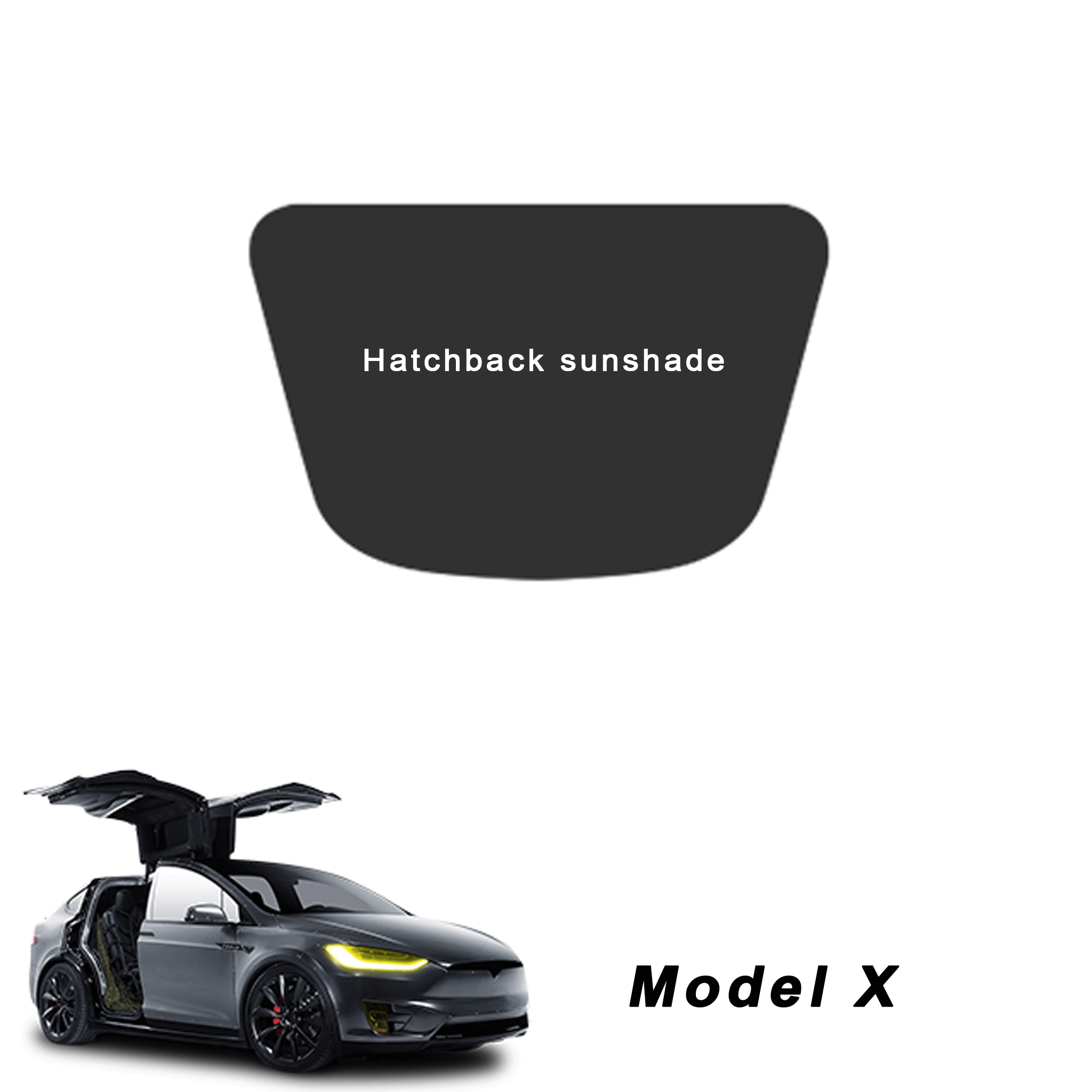 Roof Sunshade For Tesla Model X Pre-refresh & Newer 2016-2025+