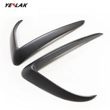Real Carbon Fiber Fog Light Trim for Tesla Model 3&Y-Teego