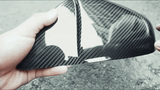 Premium Carbon Fiber Mirror Caps for Tesla Model S & X | Genuine Molded Racing Design 14-26