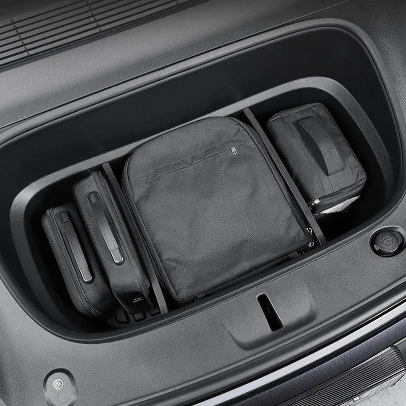 Tesla Model Y Juniper Front Trunk Organizer (2026+) – Custom-Fit Waterproof Storage Solution with Multi-Compartment Design