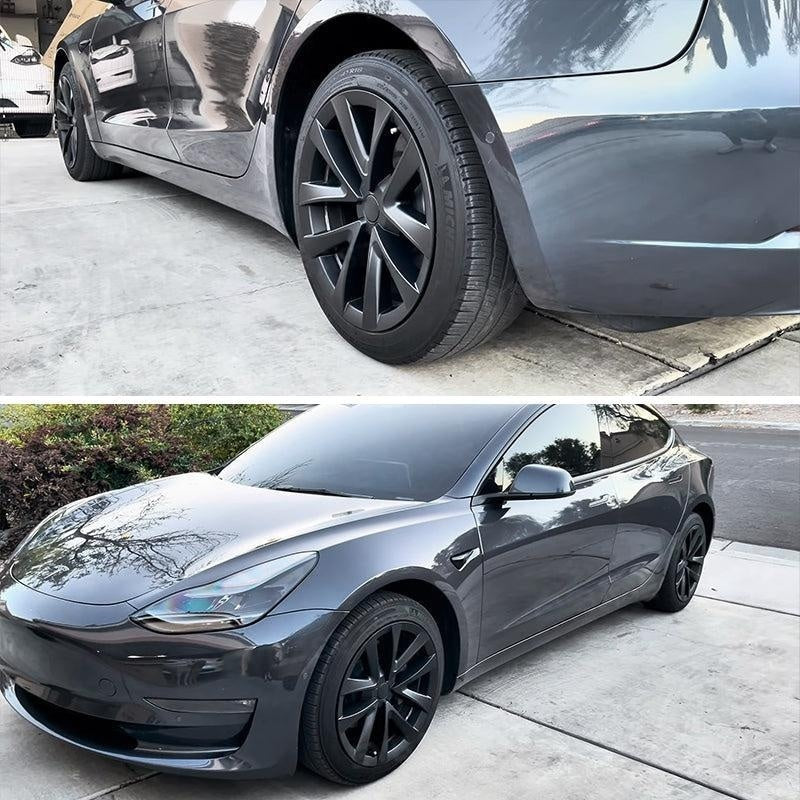 18-inch Arachnid-style wheel covers for Model 3 Highland
