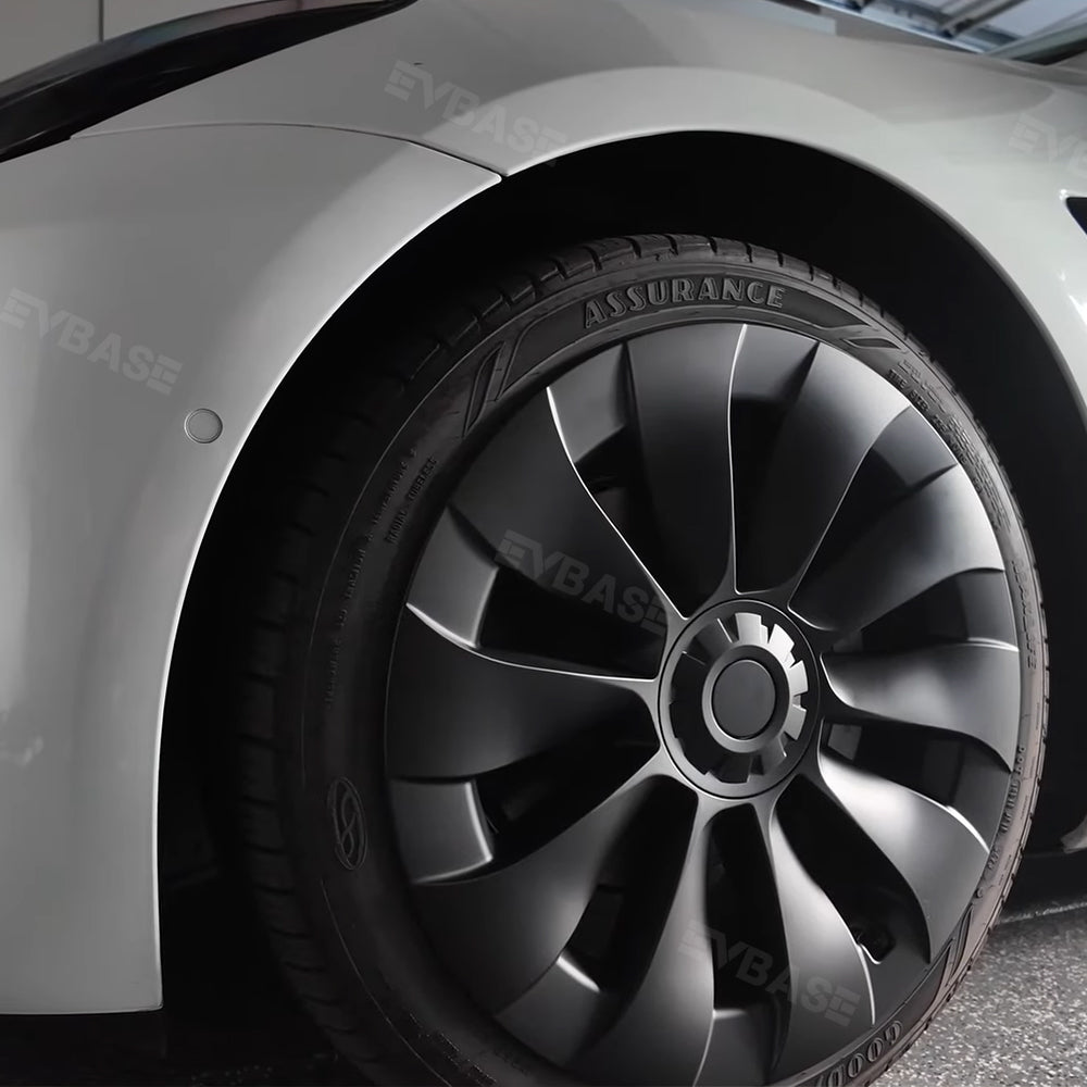 Tesla Model 3 18 Inch Hub Cap Replacement Model 3 Überturbine Wheel Caps Protector Cover Kit 4pcs
