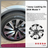 Spiral Aero 19" Wheel Covers for Model Y Juniper 2025.03+