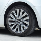Tessgo 18" Nova Style Dual-Color Wheel Covers for Tesla Model 3 Highland
