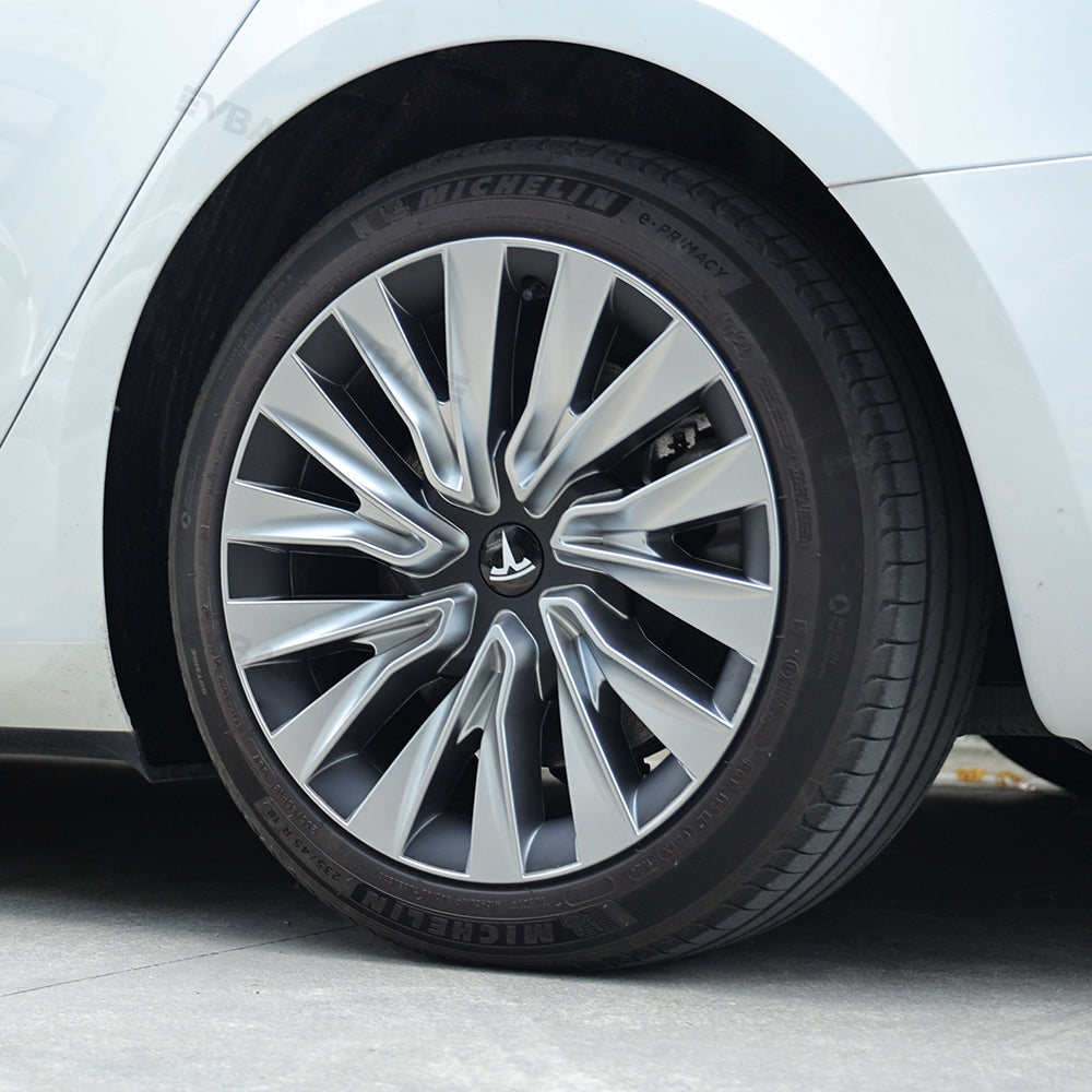 Tessgo 18" Nova Style Dual-Color Wheel Covers for Tesla Model 3 Highland