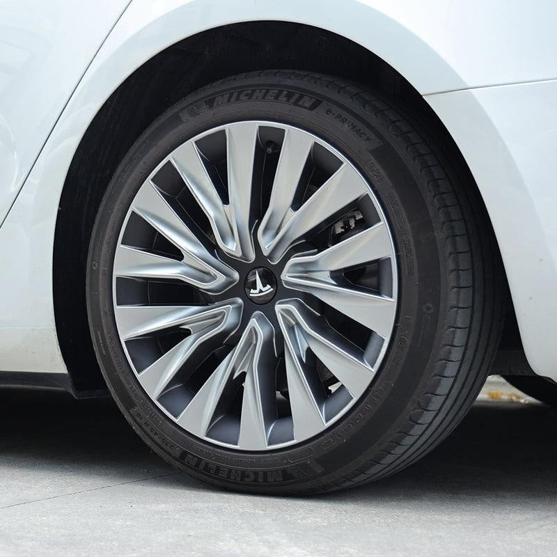 Tessgo 18" Nova Style Dual-Color Wheel Covers for Tesla Model 3 Highland