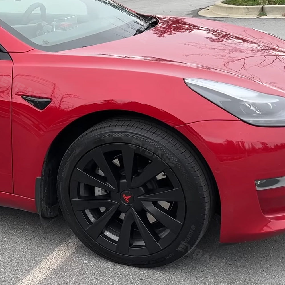 Tessgo Tesla Model 3 Wheel Cover 18 Inch Hubcap Inspired by Model 3 Sport Wheels Exterior Accessories Upgrade 2021-2023.10