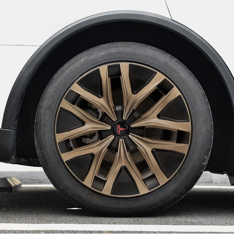 Model Y Juniper Wheel Covers 19 Inch Crossflow Wheels Hubcaps Inspired By Model Y Performance