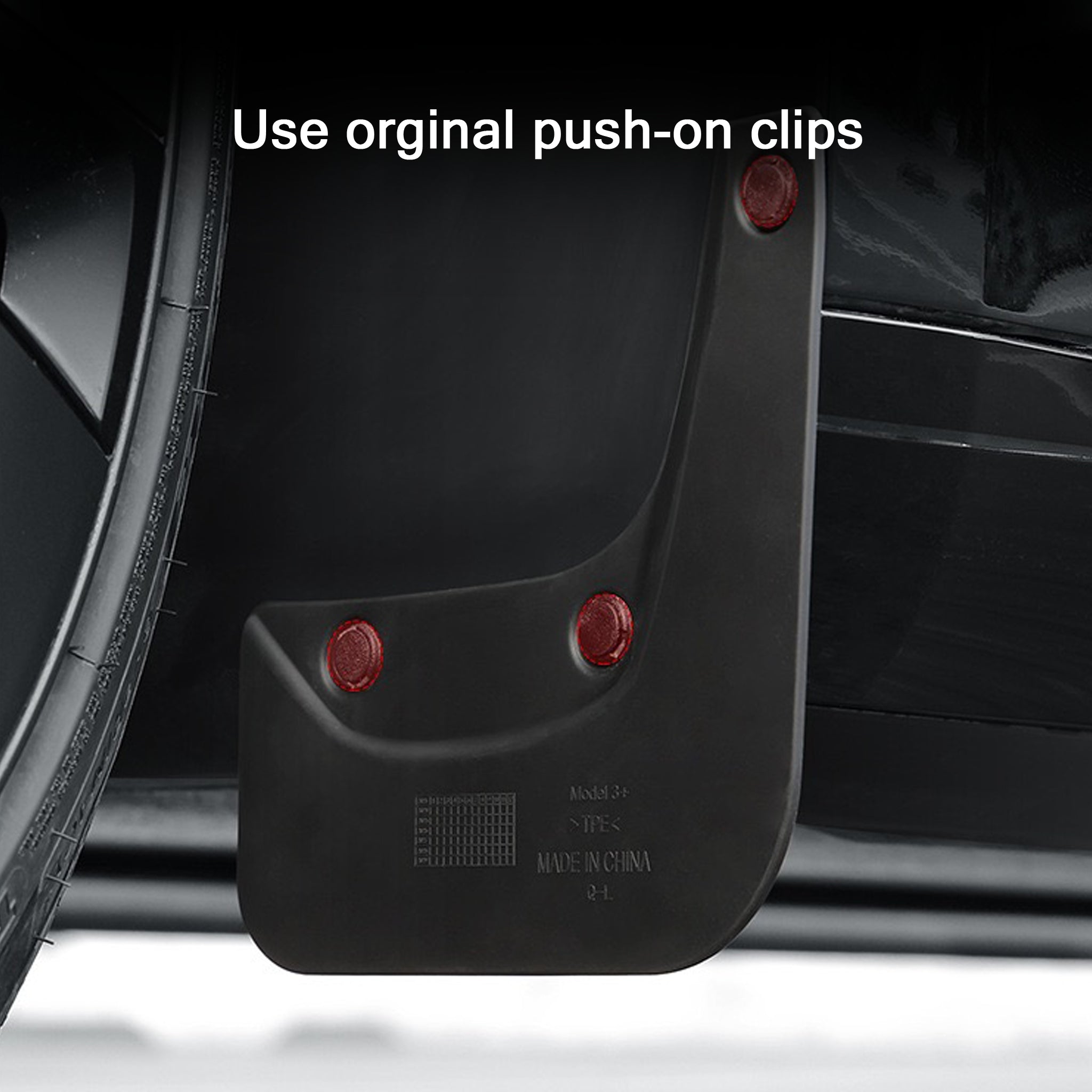 Mud Flaps Set For 2024+ Tesla Model 3 Highland