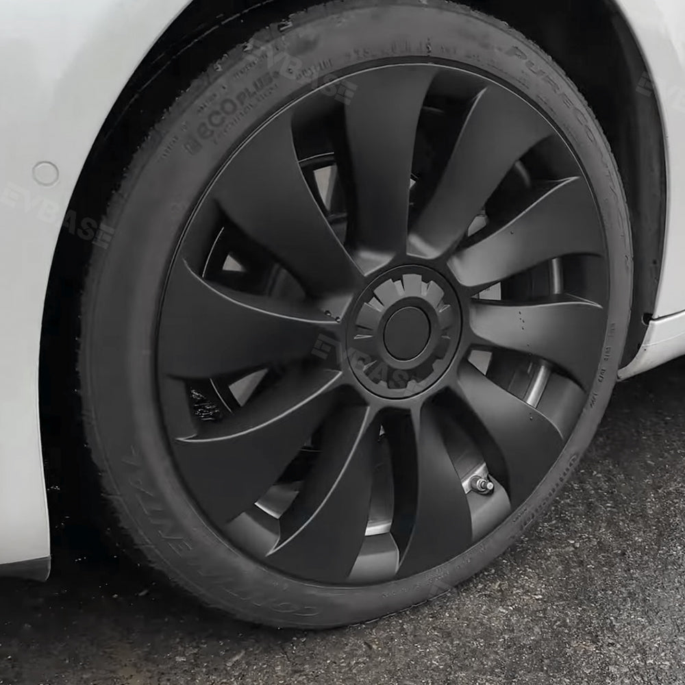 Tesla Model 3 18 Inch Hub Cap Replacement Model 3 Überturbine Wheel Caps Protector Cover Kit 4pcs