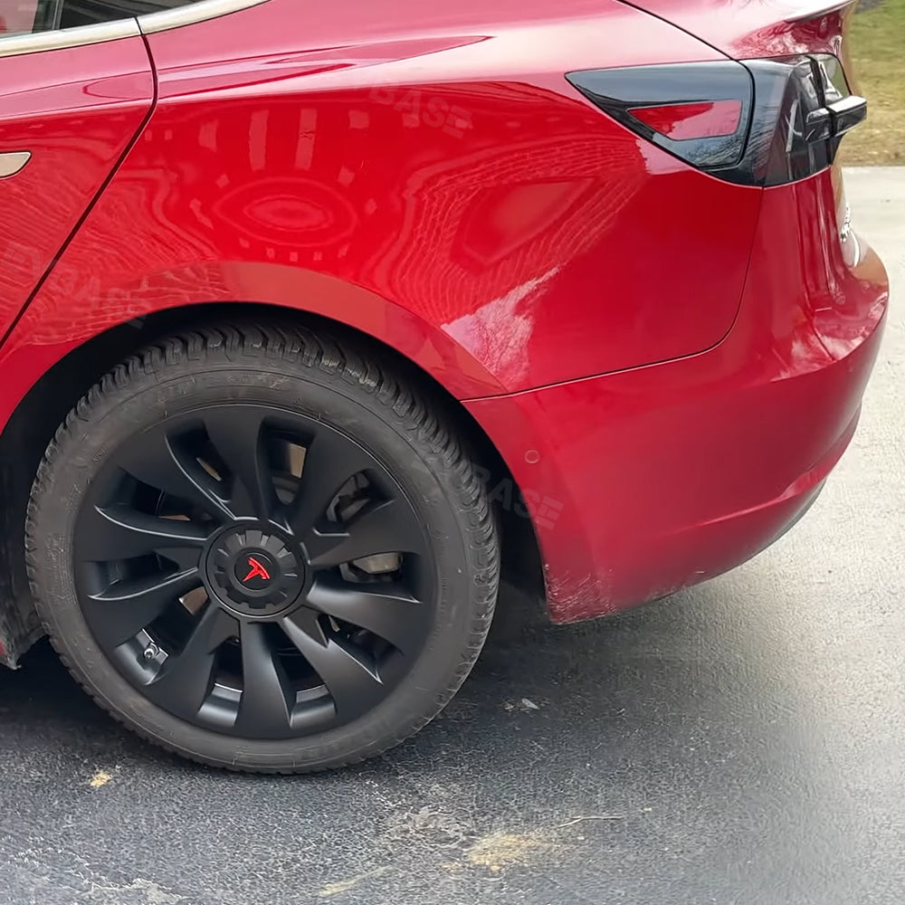Model 3 18 inch Überturbine Wheel Cover For Tesla 3 18inch Aero Wheel Caps Matte 4PCS