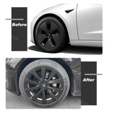 Tessgo Tesla Model 3 Wheel Cover 18 Inch Hubcap Inspired by Model 3 Sport Wheels Exterior Accessories Upgrade 2021-2023.10