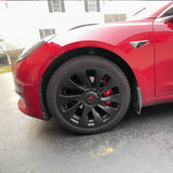 Tessgo Model 3 18inch Überturbine Wheel Cover For Tesla 3 18inch Turbine Wheel Cap Kit 4PCS Matte Black