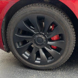 TESSGO Model 3 18 inch Überturbine Wheel Cover For Tesla 3 18inch Aero Wheel Caps Matte 4PCS