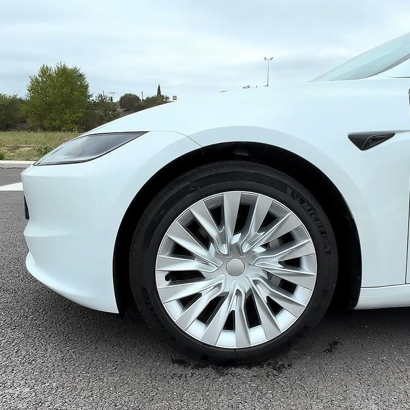 Tessgo 18" Nova Style Dual-Color Wheel Covers for Tesla Model 3 Highland