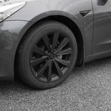Tessgo Tesla Model 3 Wheel Cover Hubcaps 18 Inch Aero Wheel Covers Replacement 4PCS Matte Black (2017-2023 Year)