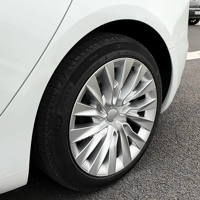 Tessgo 18" Nova Style Dual-Color Wheel Covers for Tesla Model 3 Highland
