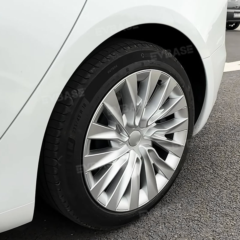 Tessgo 18" Nova Style Dual-Color Wheel Covers for Tesla Model 3 Highland