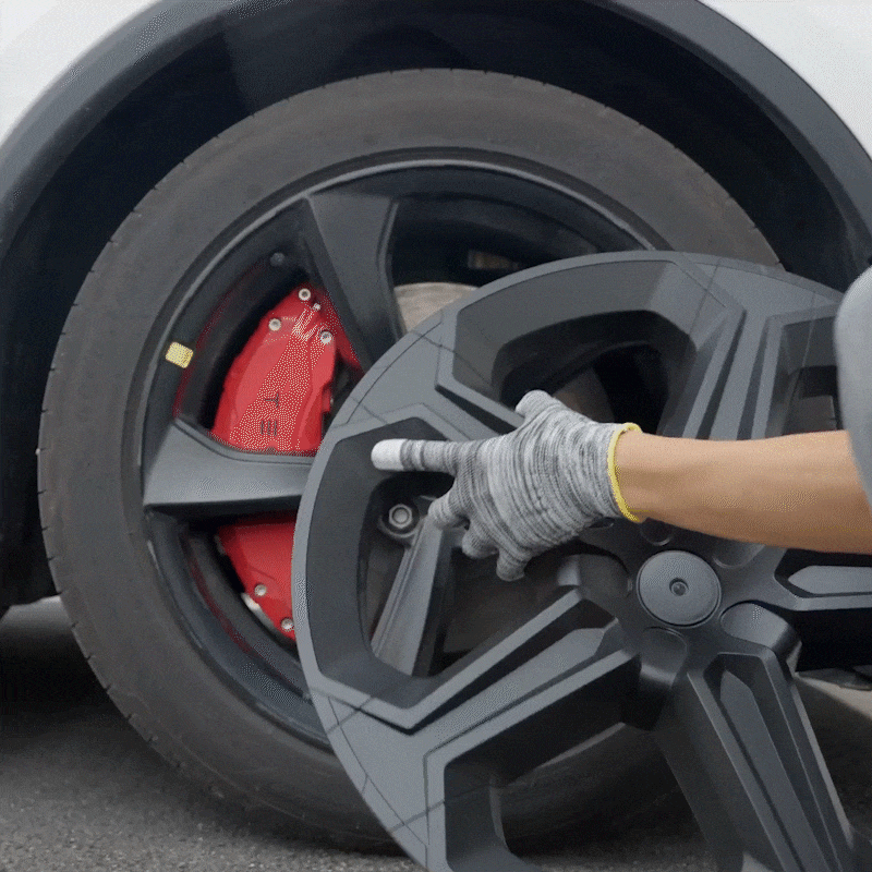 Tessgo "Nomad-Armor" 19" Futuristic Off-Road Wheel Covers for Model Y Juniper