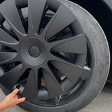 19" Aero Hubcaps Induction Style Wheel Covers for Model Y Juniper