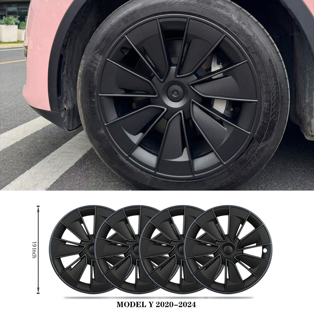 TESSGO CyberStorm 19"Turbine Wheel Covers for Model Y