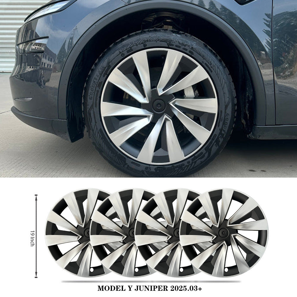 Tessgo 19" Falcon Series Wheel Covers for Tesla Model Y Juniper