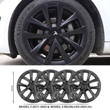 18-inch Arachnid-style wheel covers for Model 3 Highland