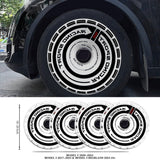 DIY Tesla Model 3/Y Custom Graphic Aerodisc Wheel Covers 4PCS 18/19/20Inch Full Coverage
