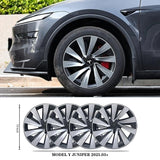 Spiral Aero 19" Wheel Covers for Model Y Juniper 2025.03+