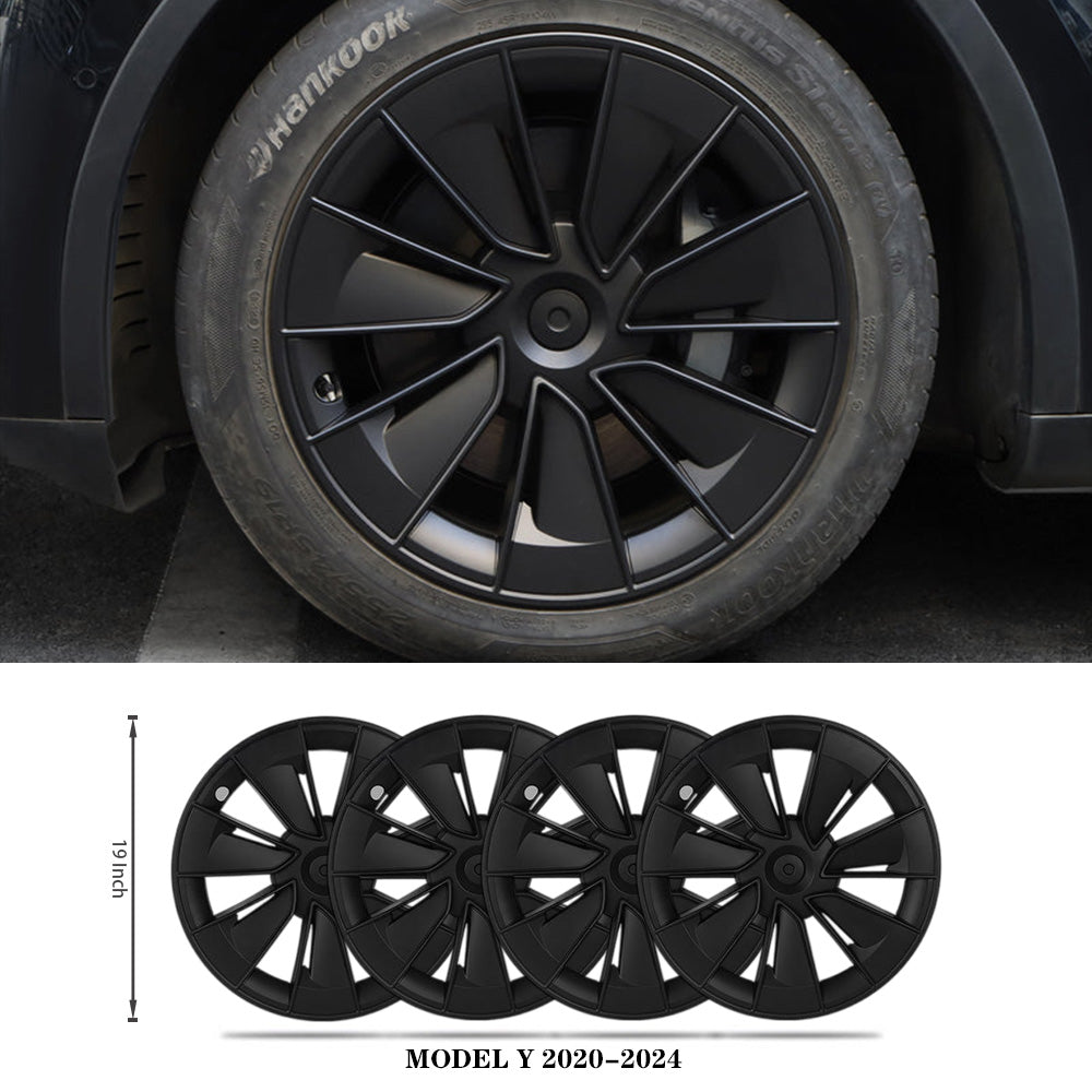 Tessgo AeroSpoke 19" Wheel Covers for Model Y 2020-2024