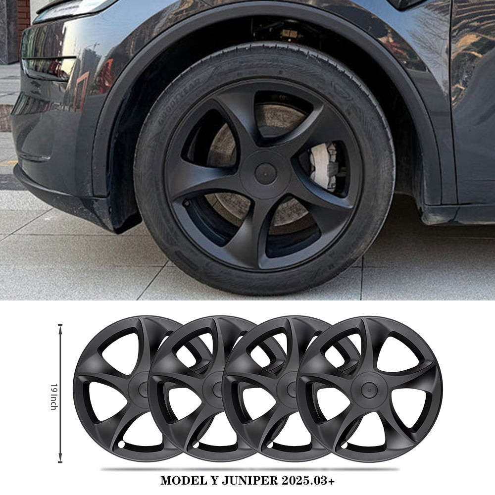 TESSGO 19" Razor-Style Crossflow Wheel Covers forModel Y Juniper 2025+