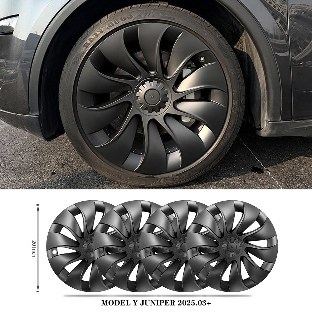 TESSGO Uberturbine Wheel Covers FOR Tesla Model Y Juniper 20" Helix Wheels