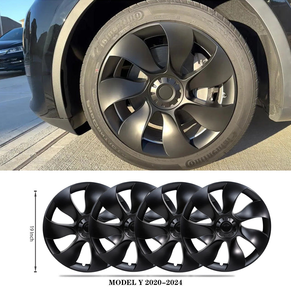 Performance Wheel Covers Replacement For Tesla Model Y 19" Gemini Wheels