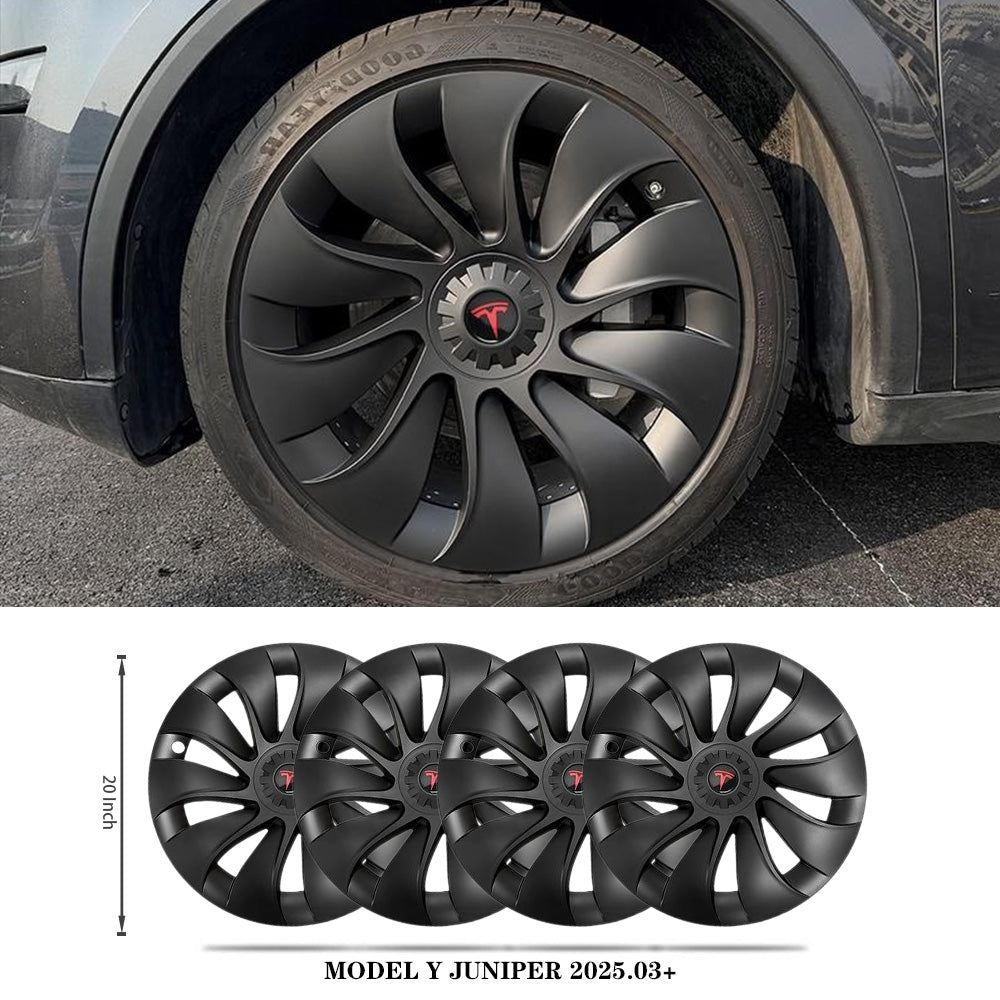 Tessgo 20" Überturbine Style Wheel Covers for Tesla Model Y Juniper (Helix 2.0)