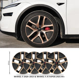 Model Y Juniper Wheel Covers 19 Inch Wheels Hubcaps Performance Look
