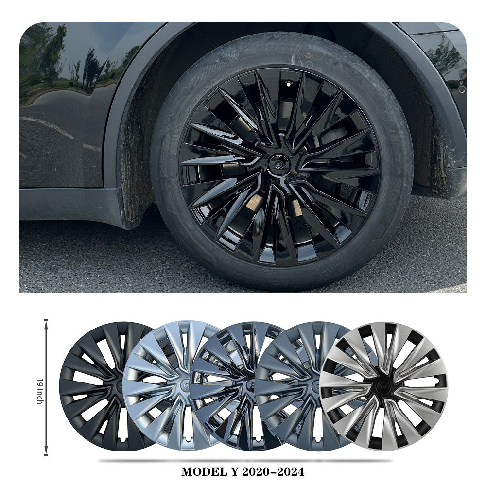 Tessgo Vortex Blade 19" Performance Wheel Covers for Tesla Model Y2022-2024