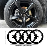 Premium Rim Protector for Model Y Juniper (2026+) 19" Crossflow Wheels – Curb Rash Protection, OEM Fit & Stylish Upgrade