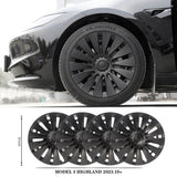 Tesla Wheel Covers for 2023.10+ New Model 3 Highland 18 inch Photon Wheels - Induction Style