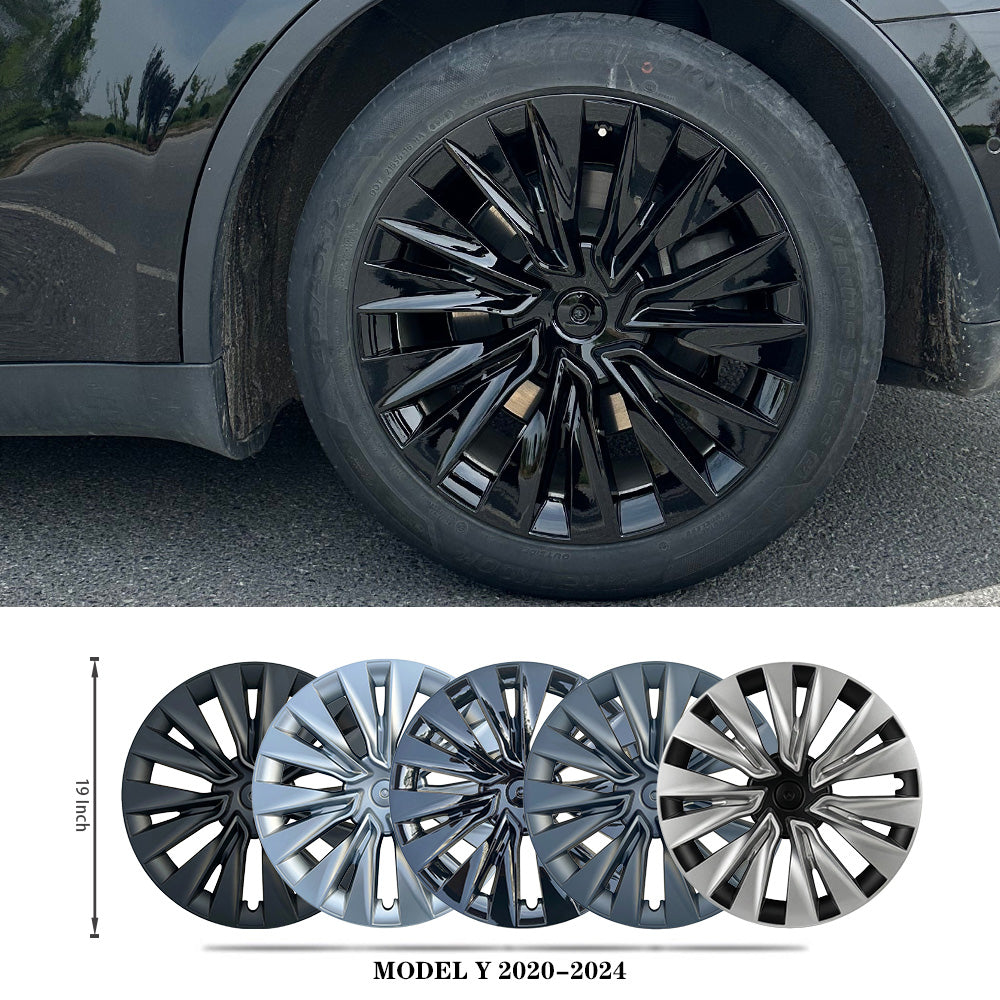 Tessgo Vortex Blade 19" Performance Wheel Covers for Tesla Model Y2022-2024